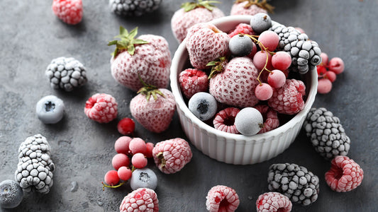 differenza tra bacche congelate e fresche