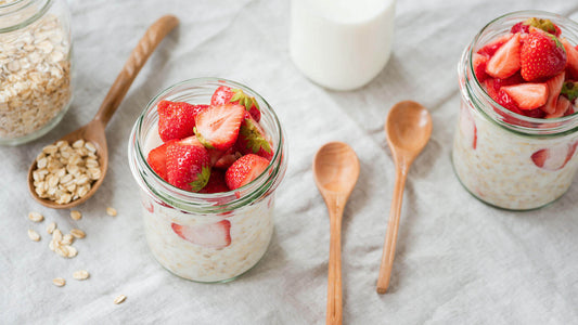 Colazione sana durante la notte: avena preparata durante la notte