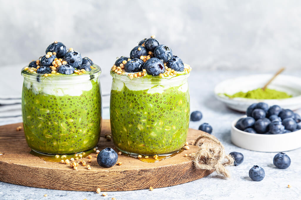 Colazione al matcha