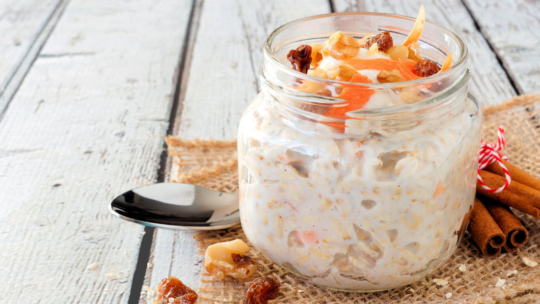 La colazione energetica in barattolo: Fiocchi d'avena durante la notte