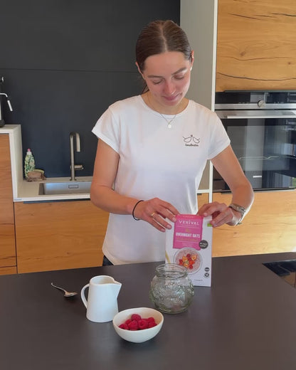 Bio Overnight Oats Lampone e Fragola 