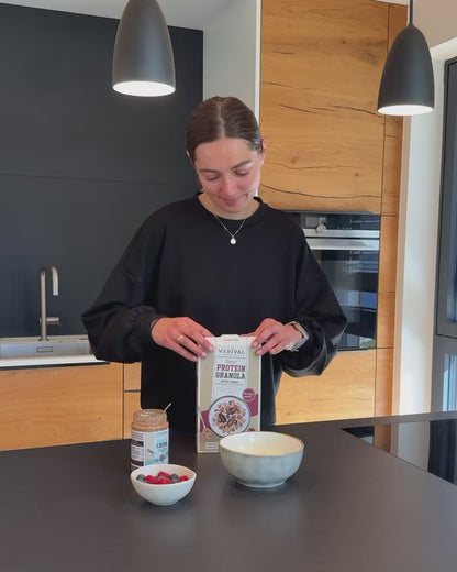 Bio Protein Granola di Datteri e Mandorle